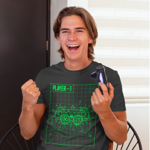 Camiseta Jugador de Juegos Gamer Competitivo #1