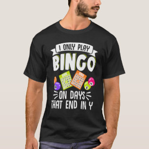 Camiseta Jugador de jugadores de Bingo Bingo Lucky Bingo 21