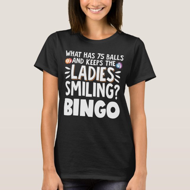 Camiseta Jugador de jugadores de Bingo Bingo Lucky Bingo 5 (Anverso)