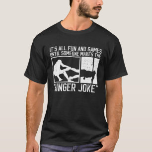 Camiseta Jugador de Kabaddi y Contacto Indio de Kabaddi Pun