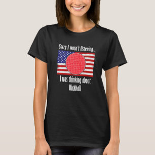 Camiseta Jugador de Kickball Training Ball Sports Kickball