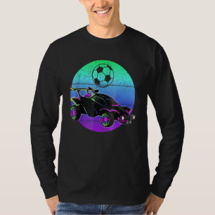 Camiseta Jugador de la Liga de Coches Rc de Estilo Retro