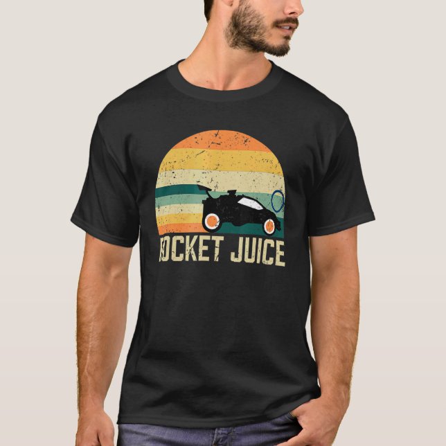 Camiseta Jugador de la Liga de Coches Rc de Estilo Retro (Anverso)
