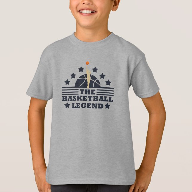 Camiseta jugador de leyenda del baloncesto de baloncesto de (Anverso)