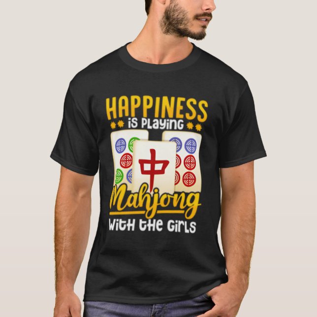 Camiseta Jugador de Mahjong (Anverso)