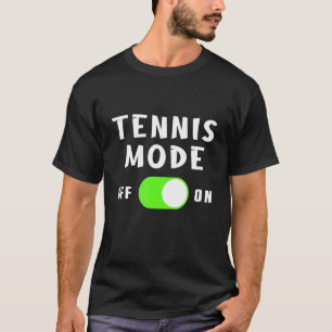 Camiseta Jugador de modo de tenis Juzgado Racket Match Ball