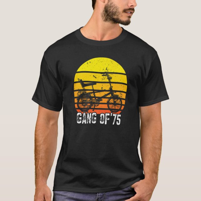 Camiseta Jugador de motocicleta de alto riesgo Hipster años (Anverso)