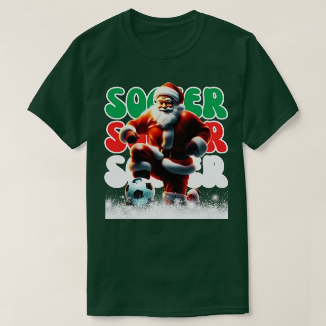 Camiseta Jugador de navidad niños Chicas hombres mujeres (Diseño del anverso)