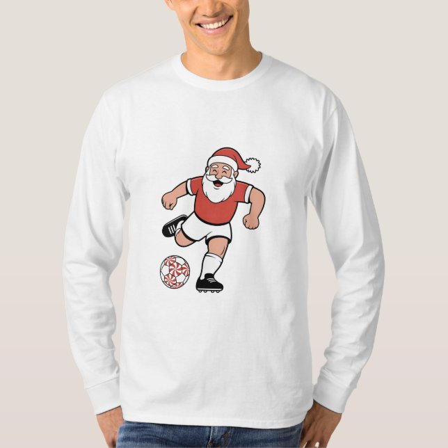Camiseta Jugador de Navidades de fútbol de Santa Sede (Anverso)