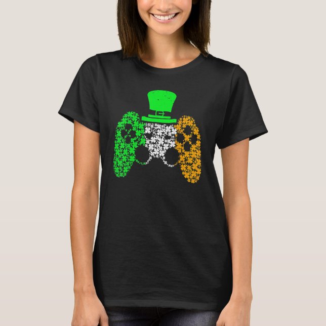Camiseta Jugador de niños Juego Lucky Shamrock St Patricks  (Anverso)