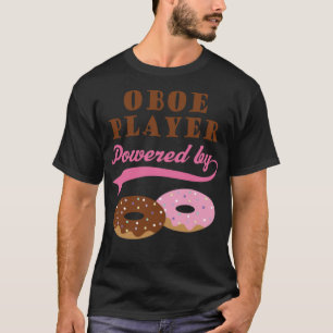 Camiseta Jugador de Oboe Donuts barco pirata de cumpleaños