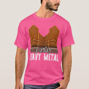 Camiseta Jugador de órganos orgánicos de la iglesia juega f