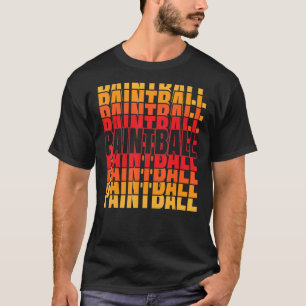 Camiseta Jugador de Paintball para el Paintball Paintball G