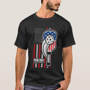 Camiseta Jugador de pelota de futbol - Bandera Americana -