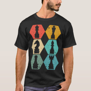 Camiseta Jugador de peones de ajedrez