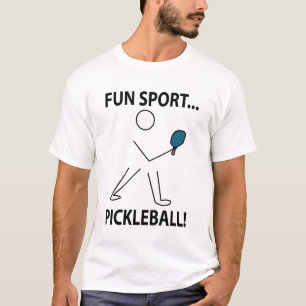 Camiseta Jugador de Pickleball Deportes Diversión Deporte P