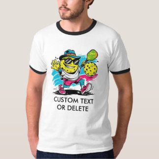 Camiseta jugador de pickleball divertido
