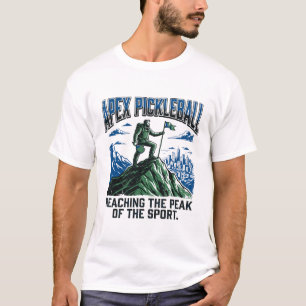 Camiseta Jugador de Pickleball Llegando al Cielo Pico de la