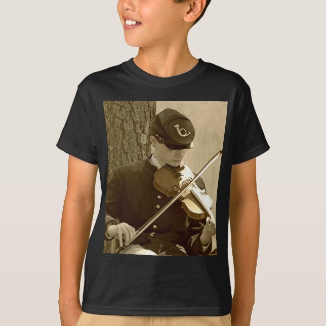 Camiseta Jugador de pie de guerra civil (Anverso)