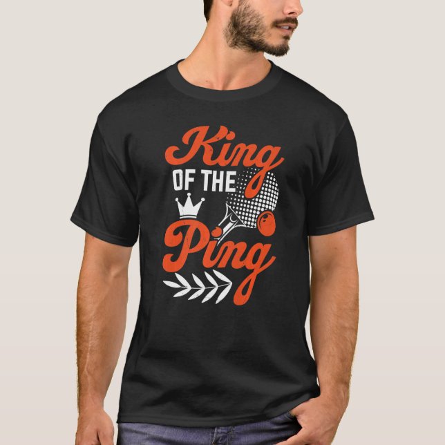 Camiseta Jugador De Ping Pong (Anverso)