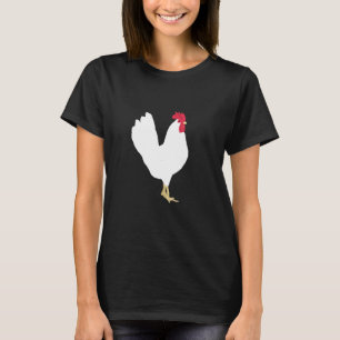 Camiseta Jugador de Pixel de 8 Bits de Pollo