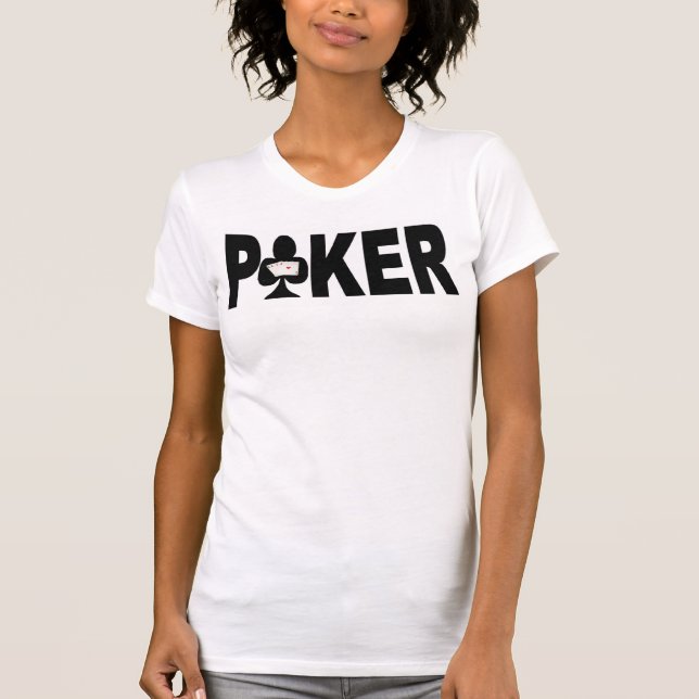 Camiseta Jugador de POKER Damas Camisole (Anverso)