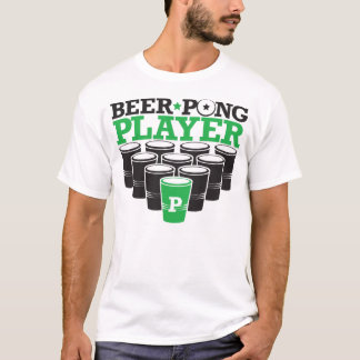 Camiseta Jugador de Pong de la cerveza