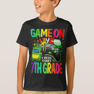 Camiseta Jugador de primer día de séptimo grado de vuelta a