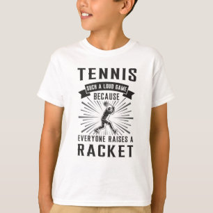Camiseta Jugador de raqueta de tenis partido de deporte div