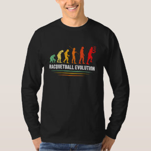 Camiseta Jugador de Raquetbol Raqueta de Práctica de Pelot