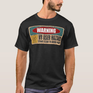 Camiseta Jugador de Realidad Virtual con Hazard Gamer de us