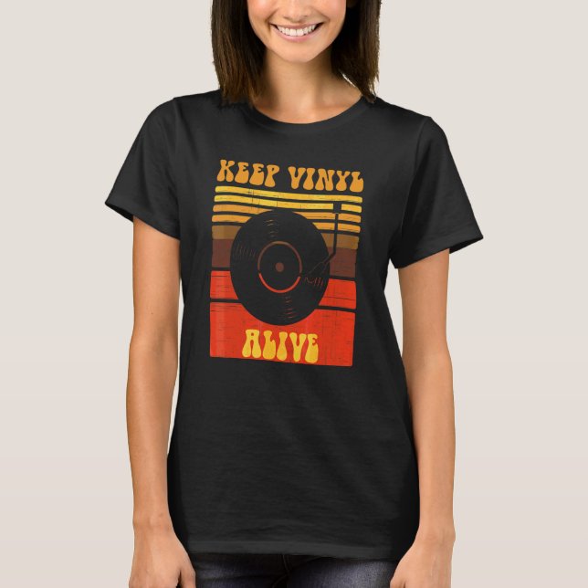 Camiseta Jugador de récords de la vieja escuela musical de  (Anverso)