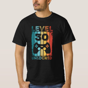 Camiseta Jugador de regalo de cumpleaños número 30 desblo