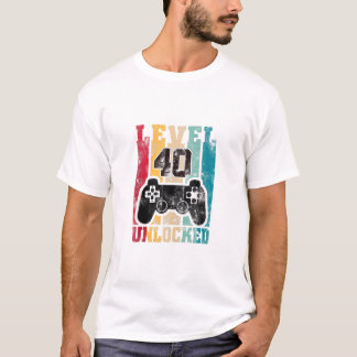 Camiseta Jugador de regalos de cumpleaños a los 40 años