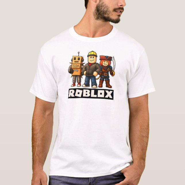 Camiseta Jugador de Roblox (Anverso)