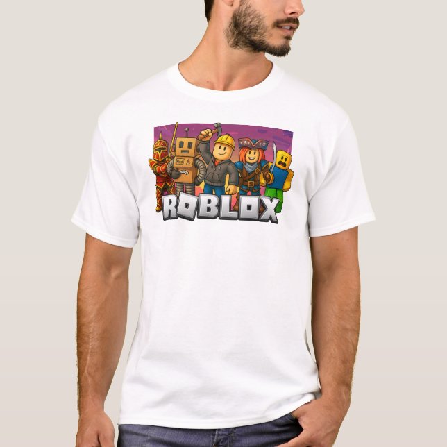 Camiseta Jugador de Roblox (Anverso)