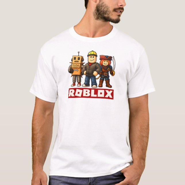 Camiseta Jugador de Roblox (Anverso)