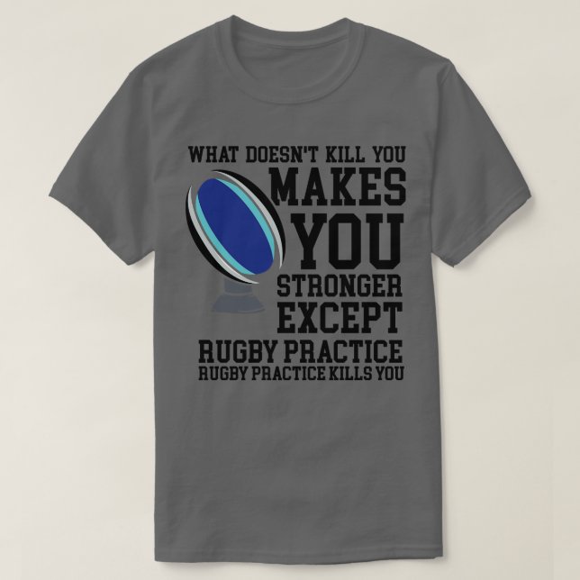 Camiseta Jugador de Rugby (Diseño del anverso)