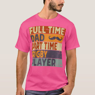 Camiseta Jugador de rugby a tiempo completo a tiempo parcia