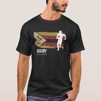 Camiseta Jugador de Rugby Bandera de Zimbabue Rugby Deporti