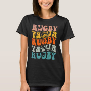 Camiseta Jugador de rugby de época masculino niños