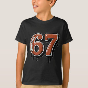 Camiseta Jugador de Rugby Goteo Número 67 o Cumpleaños 67 S