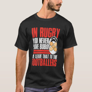 Camiseta Jugador De Rugby Lo Dejamos Al Fútbol