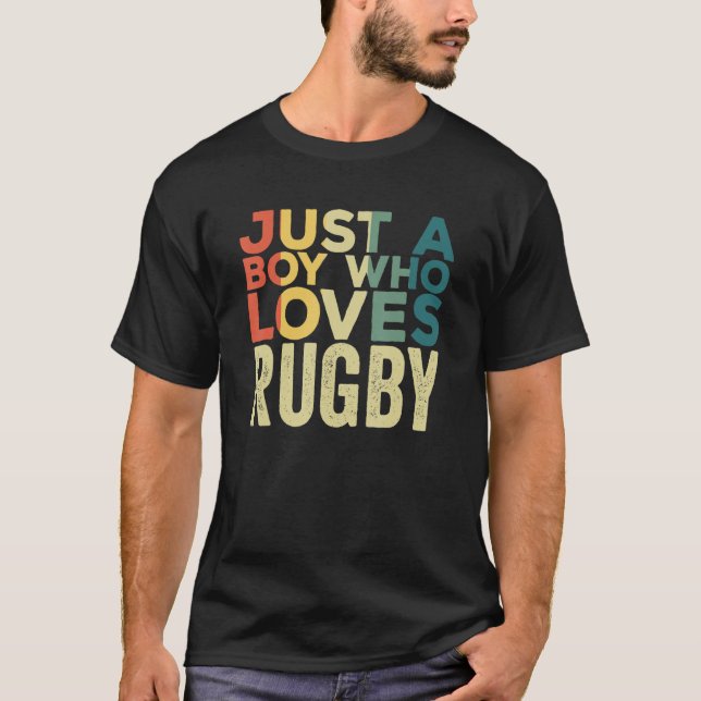 Camiseta Jugador de rugby para hombres (Anverso)
