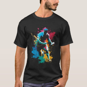 Camiseta Jugador de Rugby Retro de Rugby Splash