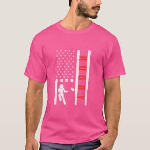 Camiseta Jugador de rugby vintage bandera de EE. UU. Rugby 