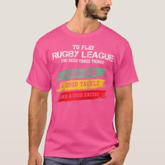 Camiseta Jugador De Rugby Y Abandonar O Reducir Para Amer