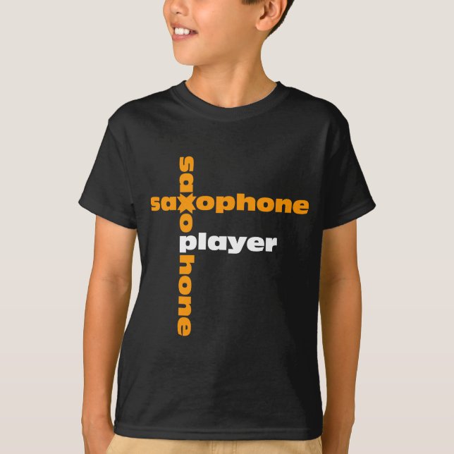 Camiseta Jugador de saxofón (Anverso)
