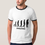 Camiseta jugador de saxofón divertido<br><div class="desc">Camisetas,  camisetas y regalos divertidos de la evolución del jugador de saxofón para los jugadores de saxofón.  Ropa hilarante del jugador de saxofón para los cumpleaños,  el navidad o cualquier ocasión.</div>