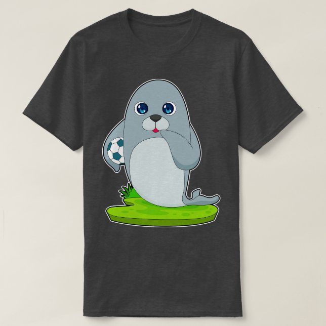 Camiseta Jugador de sellos Soccer (Diseño del anverso)